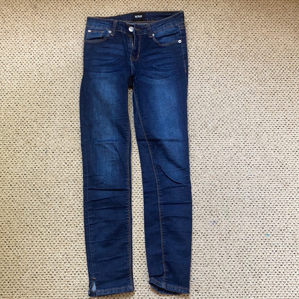 Girls Hudson Blue Jeans Ankle length size 14